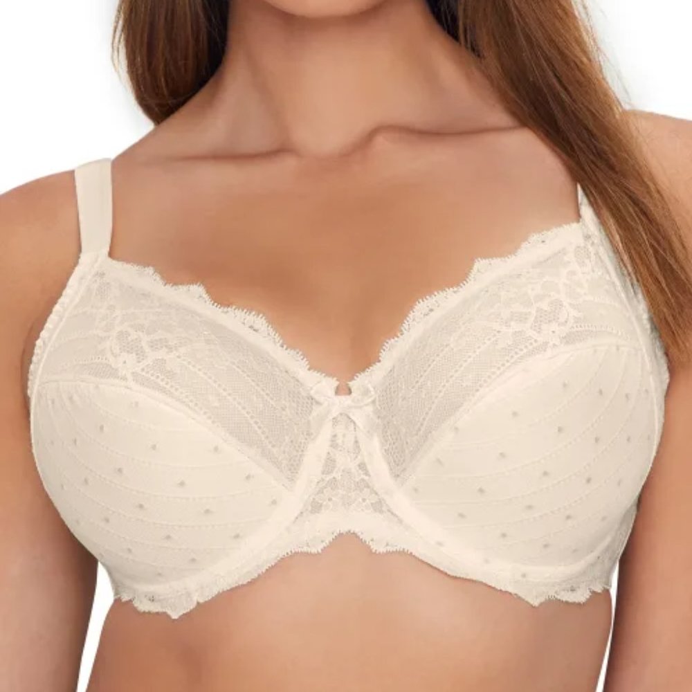 Chantelle bra Rive Gauche Side Support Bra Talc Rose size 40 G